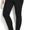 Clearance Calvin Klein Calvin Klein Women'S Plus Size Essential Power Stretch Ponte Legging