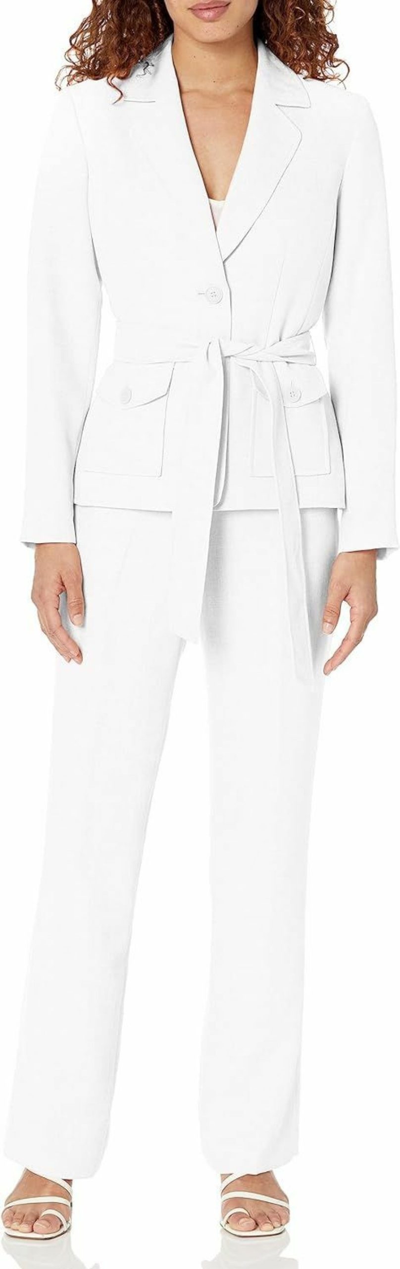 New Le Suit Women'S Jkt/Pant Suit