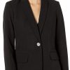 New Tommy Hilfiger Tommy Hilfiger Women'S Blazer Business Jacket With Flattering Fit And Single-Button Closure