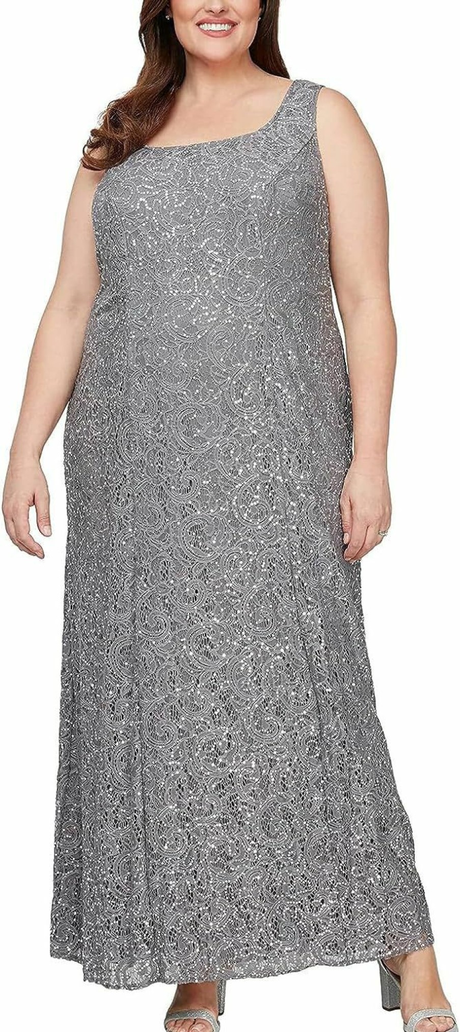 Online Alex Evenings Alex Evenings Women'S Plus Size Two-Piece Set With Long Dress And Jacket