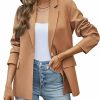 Best luvamia Luvamia Blazers For Women Business Casual Long Sleeves Work Professional Suits Dressy Jackets With Pocket Office Outfits