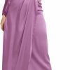 Wholesale PINUPART Pinupart Women'S Elegant Empire Waist Long Sleeve Satin Maxi Dress