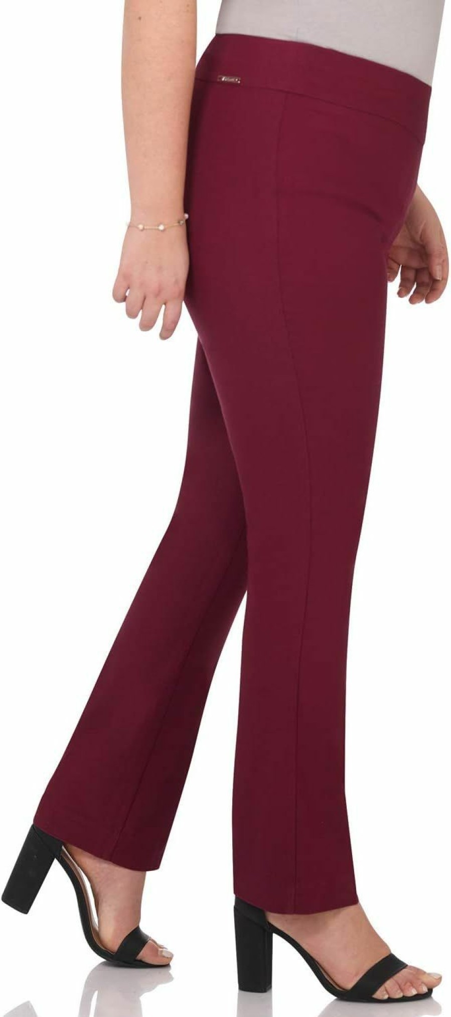 Online Rekucci Rekucci Curvy Woman Plus Size Modern Straight Leg Pant W/Tummy Control