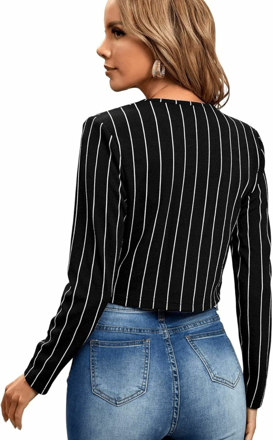 Hot Milumia Milumia Business Casual Blazers For Women Open Front Crop Lightweight Jacket Shrug Outwear