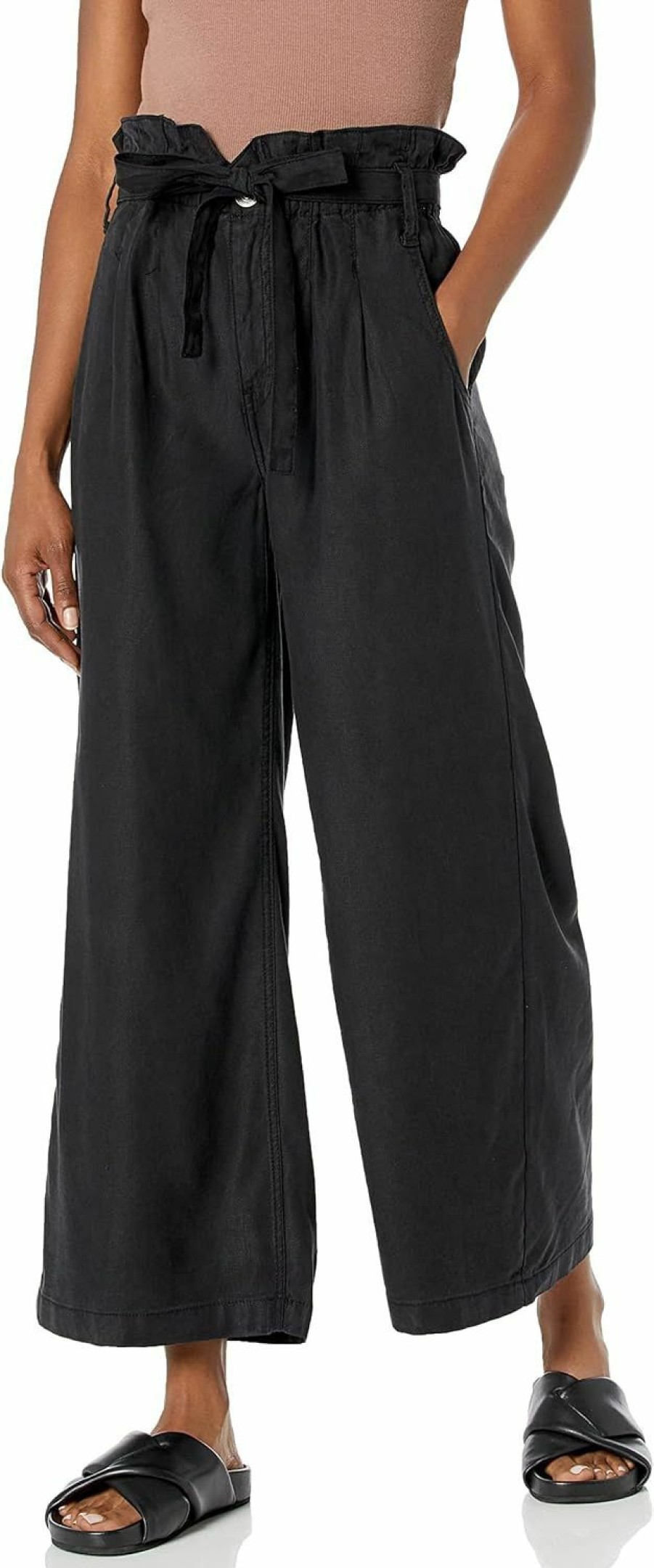 New HUDSON Hudson Women'S Wide Leg Paper Bag Trouser Pant