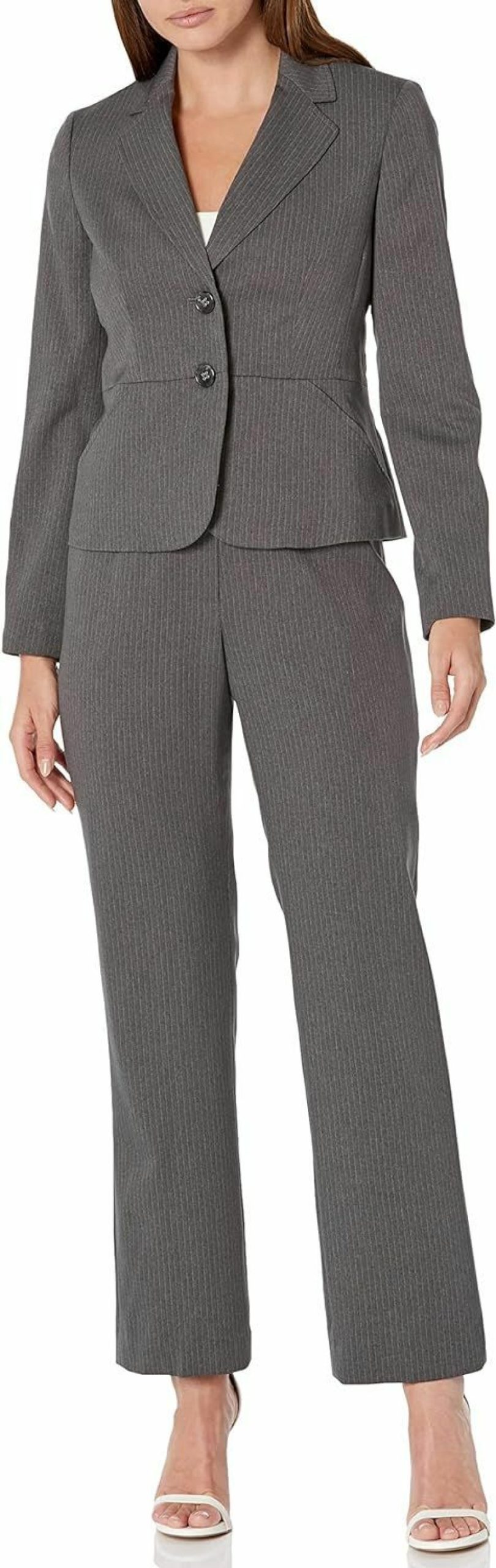 Hot Le Suit Women'S Petite Jacket/Pant Suit 50041020-460