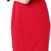 New Donna Morgan Donna Morgan Women'S Stretch Crepe 3/4 Sleeve Twisted Neckline Sheath Dress