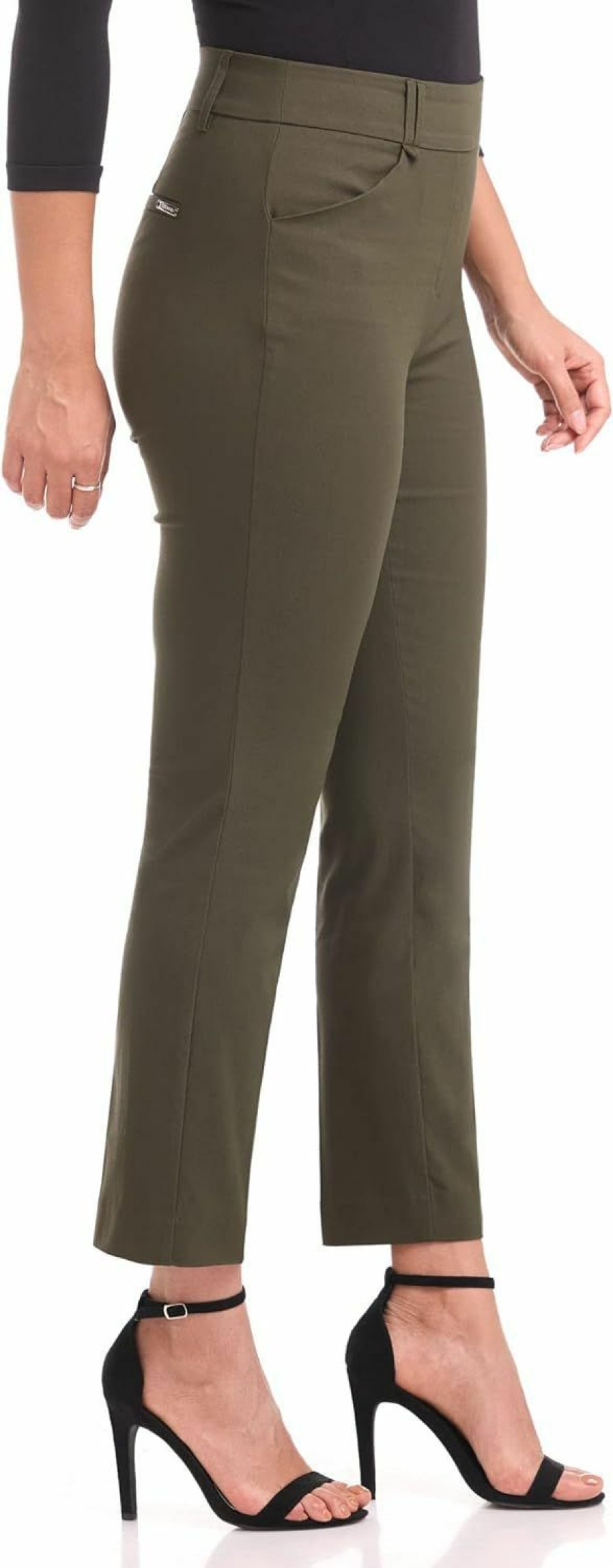 Online Rekucci Rekucci Women'S Ecocosy Comfort Straight Leg Chino Pant With Pockets