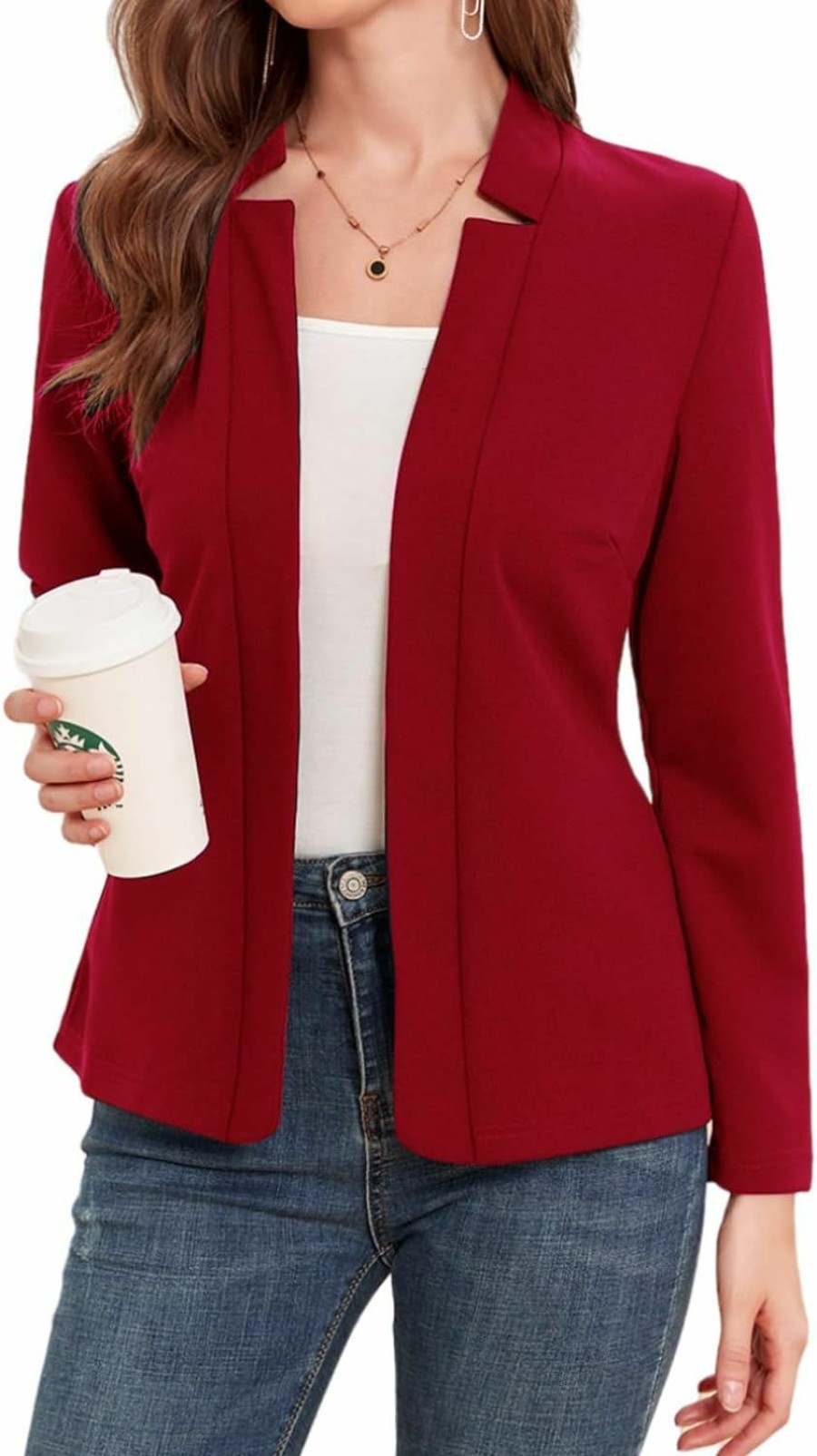 Clearance MINTLIMIT Mintlimit Women'S Casual Blazer Long Sleeve Open Front Business Work Office Blazer Jacket With Pockets 2024