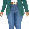 New Rodawu Womens Casual Blazers Open Front Long Sleeve Work Office Jackets Blazer