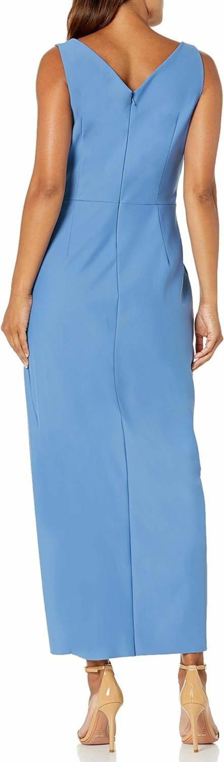 Wholesale Alex Evenings Alex Evenings Women'S Slimming Long Side Ruched Dress With Cascade Ruffle Skirt