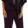 Online R&M Richards R&M Richards Sequin Lace Poncho Pants Set