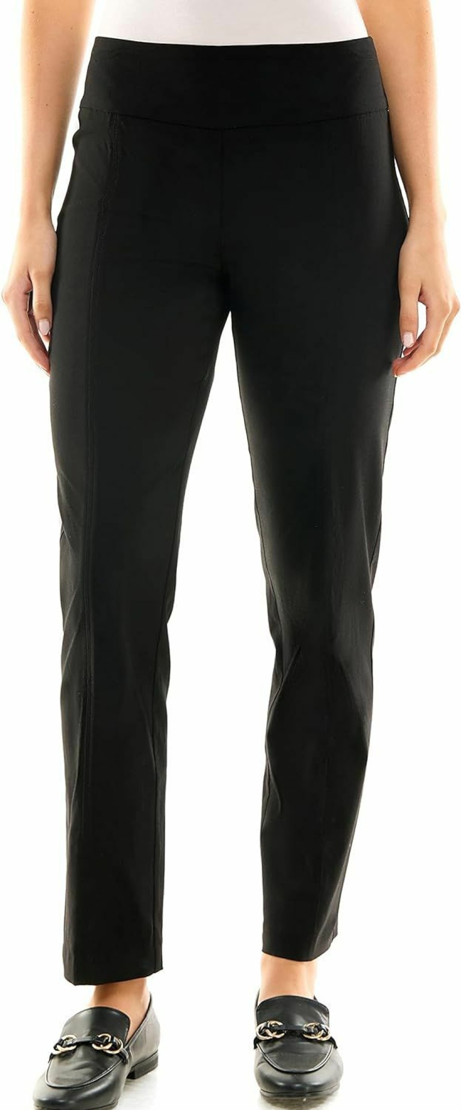 Online Zac & Rachel Zac & Rachel Women'S Millennium Fabric Pull-On Slim Leg Pant, Black, 6