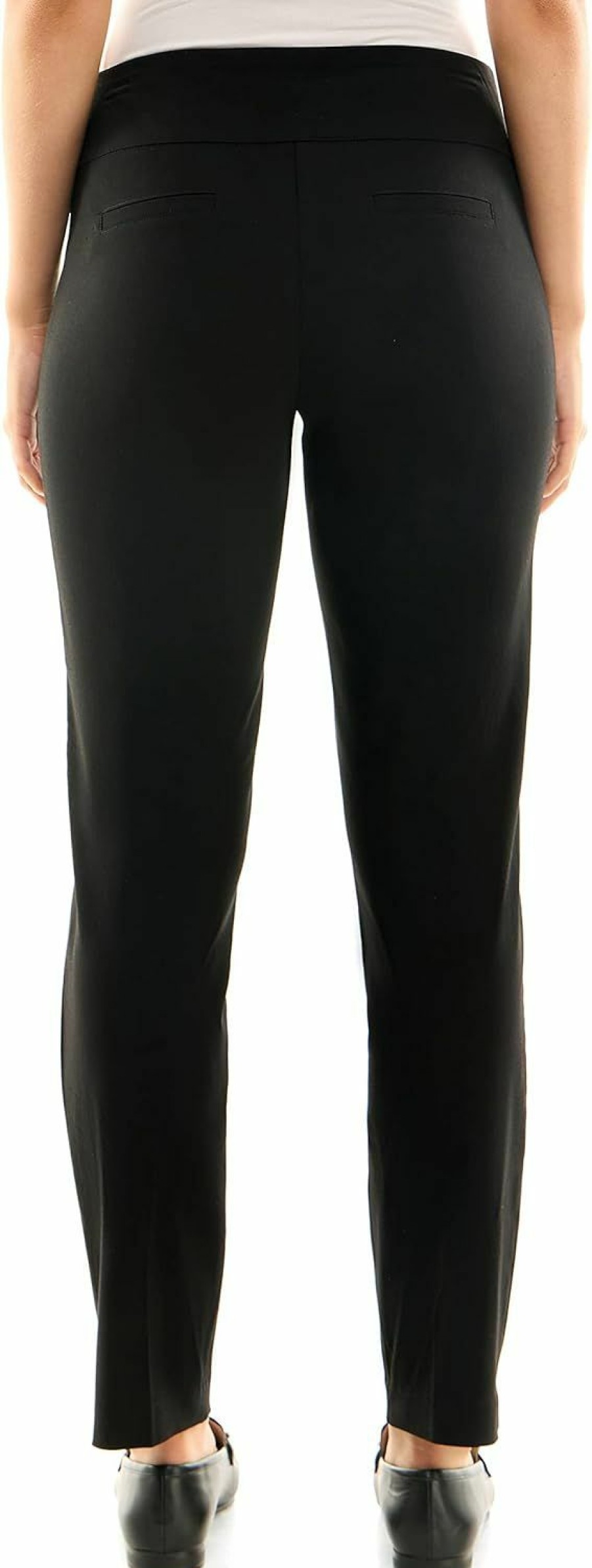 Online Zac & Rachel Zac & Rachel Women'S Millennium Fabric Pull-On Slim Leg Pant, Black, 6