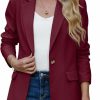 Online GRECERELLE Grecerelle Womens Blazer Lapel Button Business Casual Outfits For Women Long Sleeve Work Office Jackets