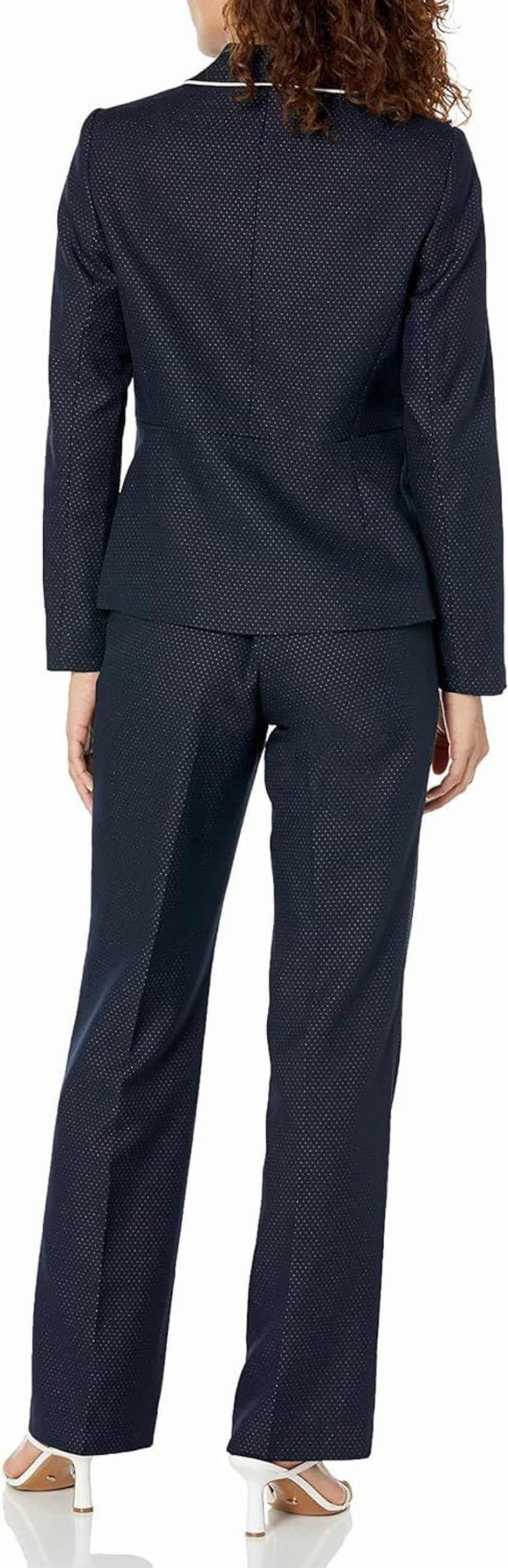 Clearance Le Suit Women'S Jacket/Pant Suit