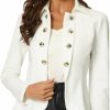 New Allegra K Allegra K Women'S Casual Jacket Steampunk High Low Hem Open Front Long Sleeves Work Peplum Blazer