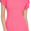 Wholesale Calvin Klein Calvin Klein Women'S Scuba Crepe Tulip Sleeve Sheath Dress