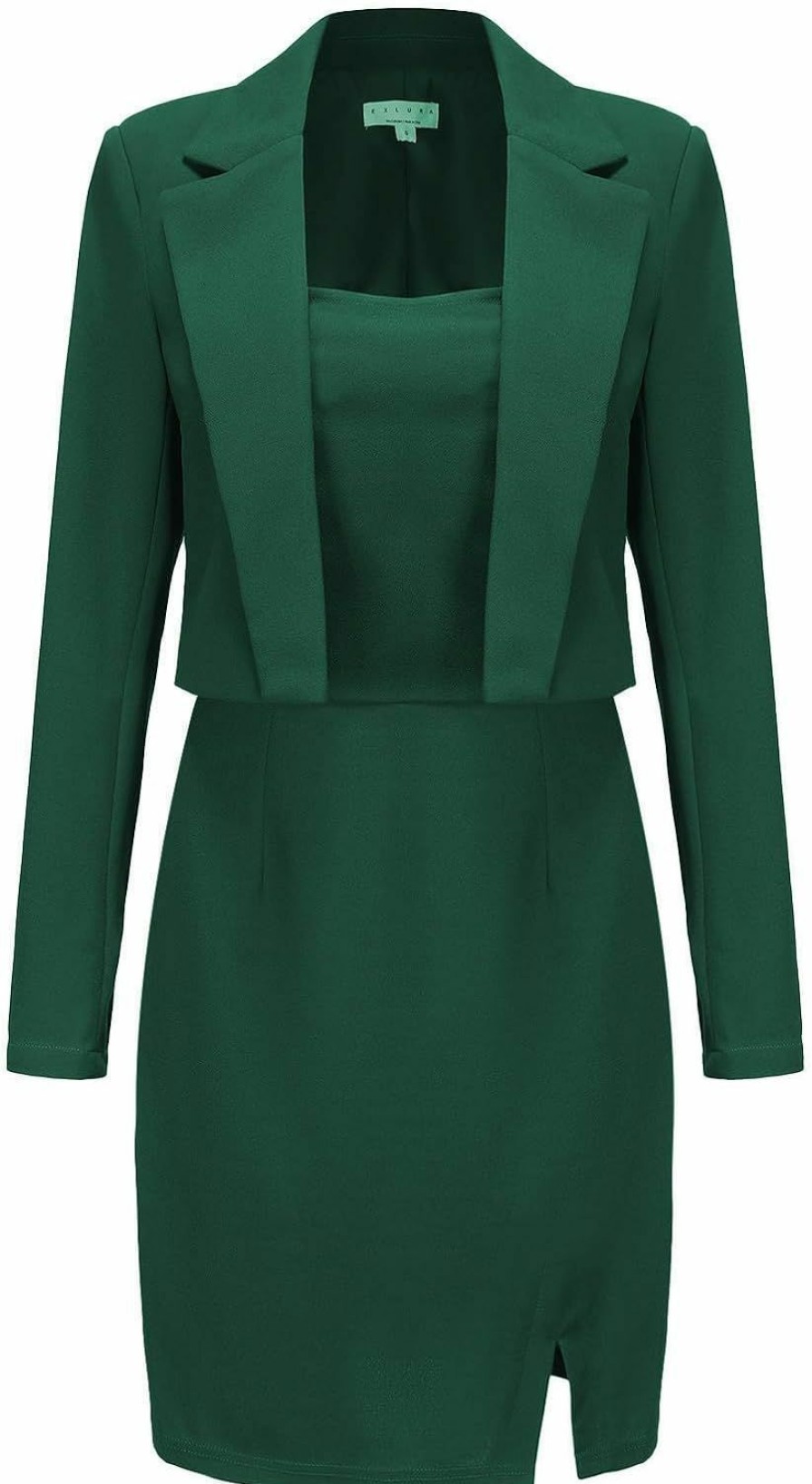 Wholesale EXLURA Exlura Women'S 2024 Business Casual Blazer Suit Dress Sets Work Office Two Piece Outfits