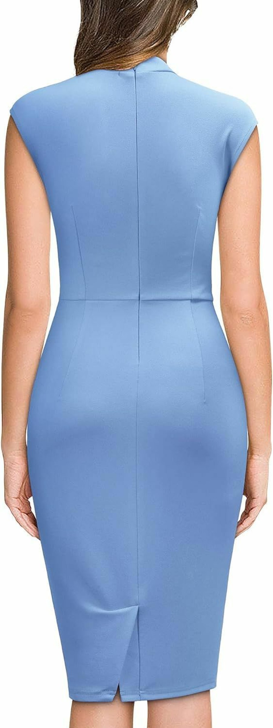 New Miusol Miusol Women'S Business Slim Style Ruffle Work Pencil Dress