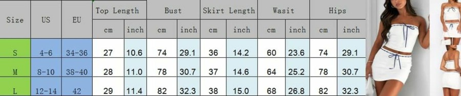 Clearance Passec 2 Pieces Mini Skirt Set For Women Elegant Lace Strapless Crop Tube Top Bodycon Skirts Y2K Matching Sets