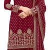 Hot shopNstyle Ready To Wear Indian/Pakistani Style Ethnic Wear Party Wear Plazzo Salwar Suit For Women'S