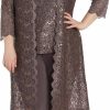 Clearance R&M Richards R&M Richards Womens 3 Pc Plus Size Sequined Pants Setbusiness Suit Pants Set