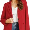 Wholesale EXTRO&VERT Extro&Vert Women Blazer Lightweight Long Sleeves Single Button Slim Casual Business Office Outfit