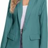 Wholesale S7 Womens Casual Blazers Open Front Long Sleeve Work Office Jackets Blazer,Casual Work Solid Color Blazer