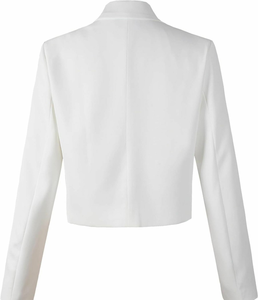 Best Beninos Beninos Women'S Double Breasted Crop Blazer Jackets